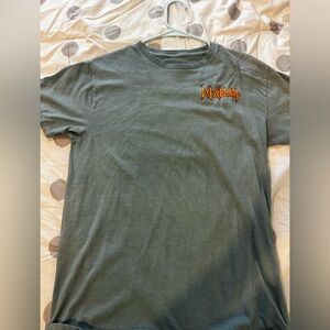 Dread Graphic Tee in Olive Green